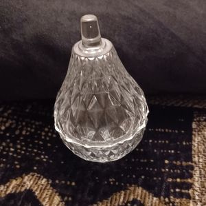 4/$40 Pear Shape Glass "Box" - 2 Piece